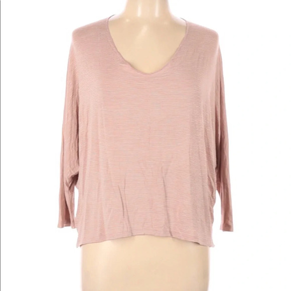 Sadie & Sage Large dusty rose dolman sleeve top - Picture 1 of 6